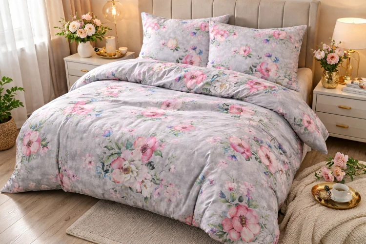 Pościel  + 2 poszewki 70x80 + 2 Jaśki 40x40 – bawełna 100%